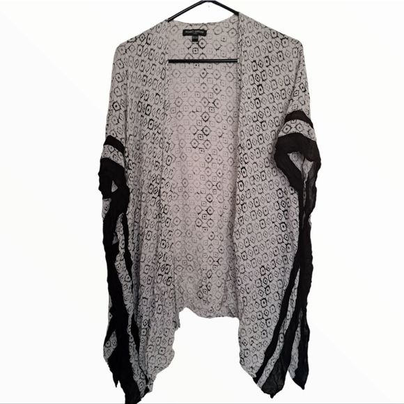 Mario Serrani Italy Geometric Kimono - Picture 2 of 7